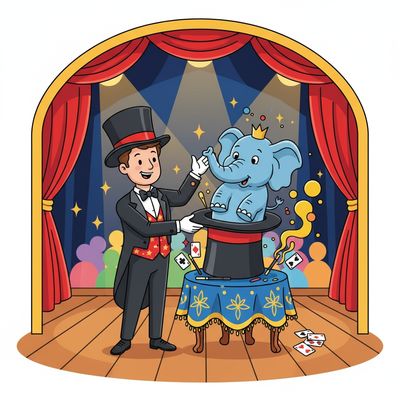 AI-generated image for SAT word outspoken