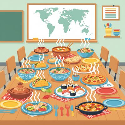 AI-generated image for SAT word pandemonium