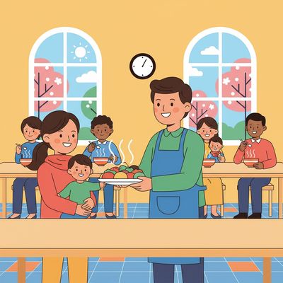 AI-generated image for SAT word parasite