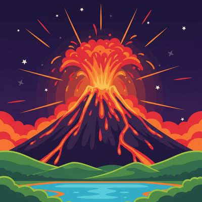 AI-generated image for SAT word patriotism