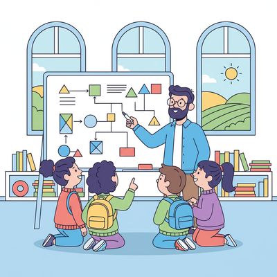 AI-generated image for SAT word pedagogy