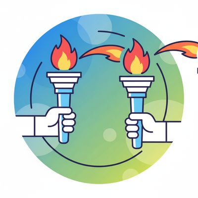 AI-generated image for SAT word perpetuate