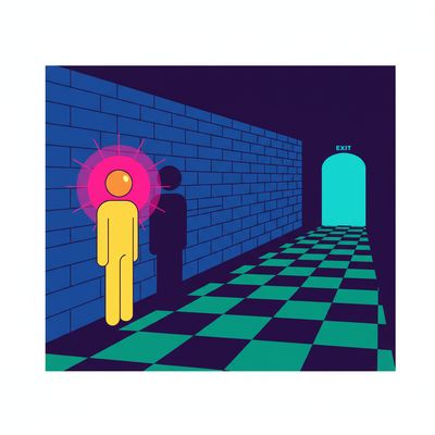 AI-generated image for SAT word perplexed