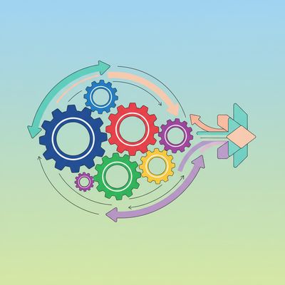 AI-generated image for SAT word persevere