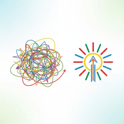 AI-generated image for SAT word pessimism