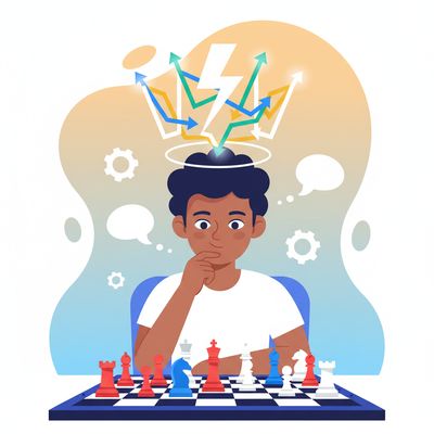 AI-generated image for SAT word plummet