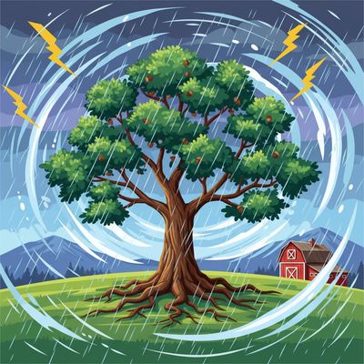 AI-generated image for SAT word polemic