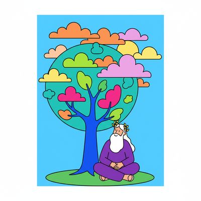 AI-generated image for SAT word ponder