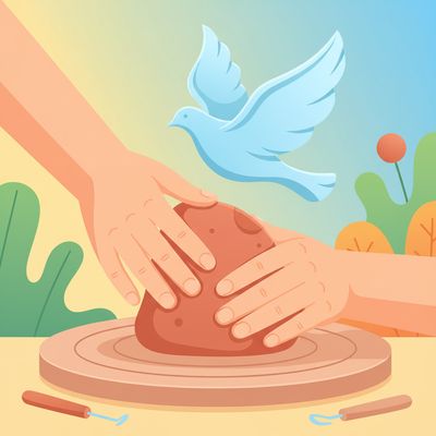 AI-generated image for SAT word pose