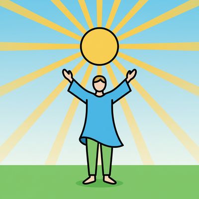 AI-generated image for SAT word preceding