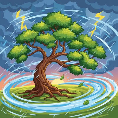 AI-generated image for SAT word predominant