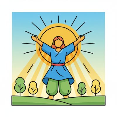 AI-generated image for SAT word prescient