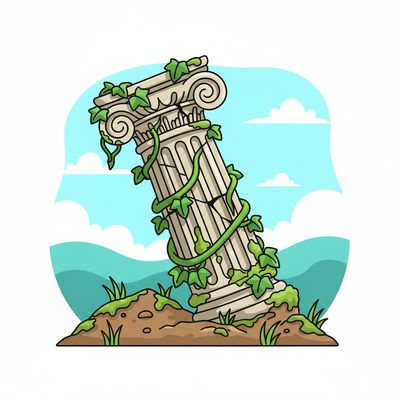 AI-generated image for SAT word primordial