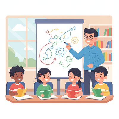 AI-generated image for SAT word principal