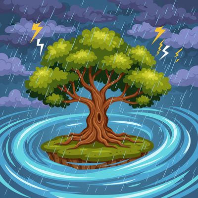 AI-generated image for SAT word profound