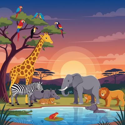 AI-generated image for SAT word progeny