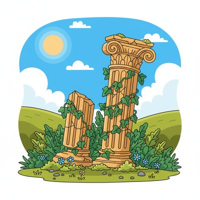 AI-generated image for SAT word quaint