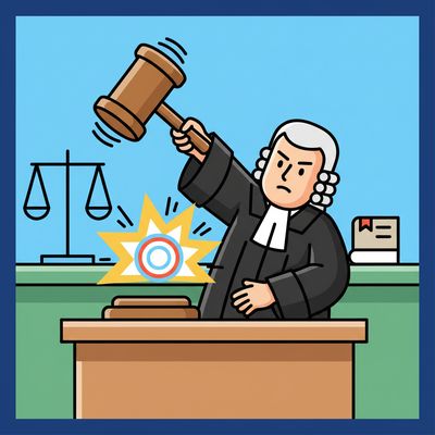 AI-generated image for SAT word rebuke