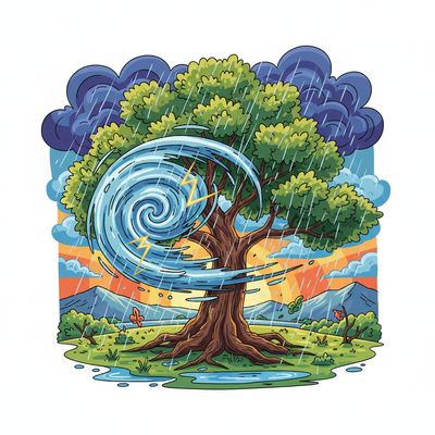 AI-generated image for SAT word redemption