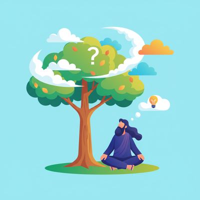 AI-generated image for SAT word reflection