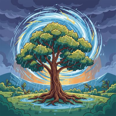 AI-generated image for SAT word reinforce