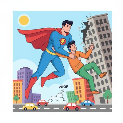 AI-generated image for SAT word relieve