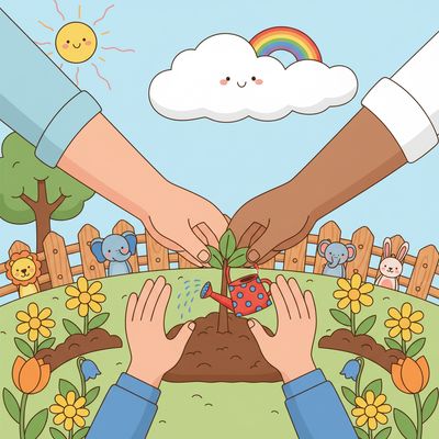 AI-generated image for SAT word repay