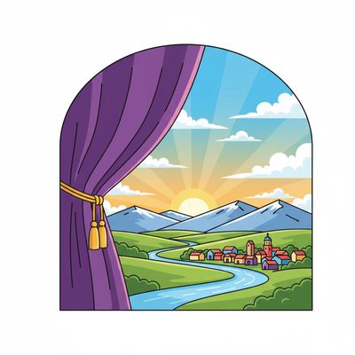 AI-generated image for SAT word repent