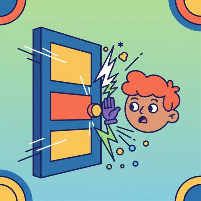 AI-generated image for SAT word repulse