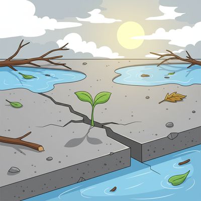 AI-generated image for SAT word resilient