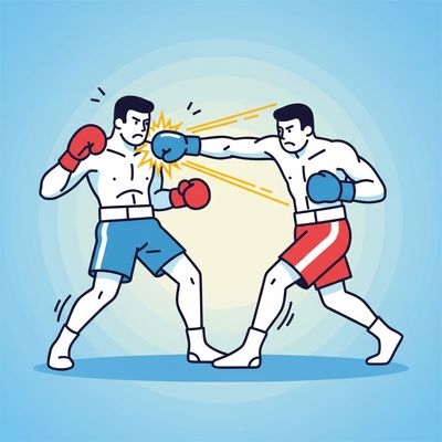 AI-generated image for SAT word retaliate