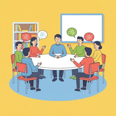 AI-generated image for SAT word reticent