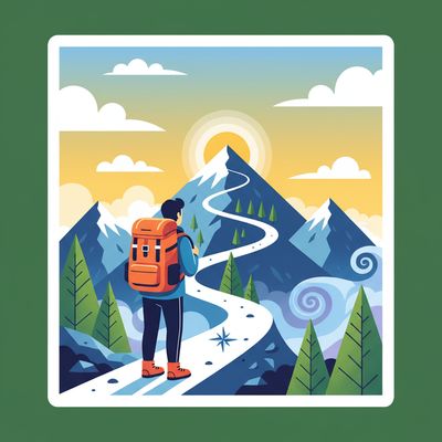 AI-generated image for SAT word retreat