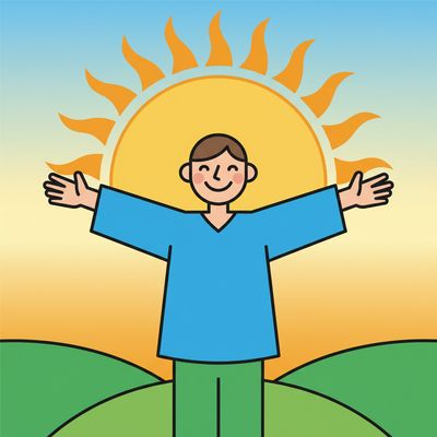 AI-generated image for SAT word retrospective