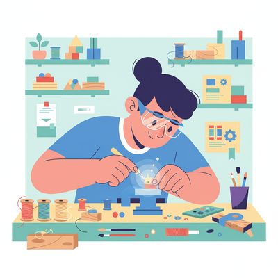 AI-generated image for SAT word revolve