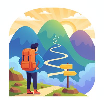 AI-generated image for SAT word roam