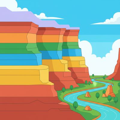 AI-generated image for SAT word rugged