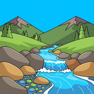 AI-generated image for SAT word runoff