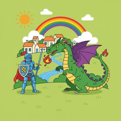 AI-generated image for SAT word saga