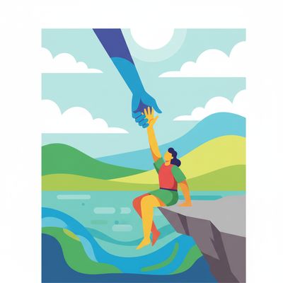 AI-generated image for SAT word saliva