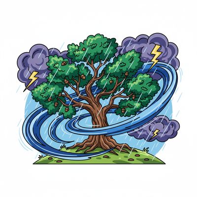 AI-generated image for SAT word salvation