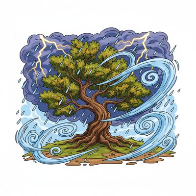 AI-generated image for SAT word sap