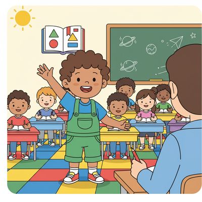 AI-generated image for SAT word set out