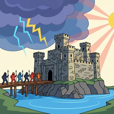 AI-generated image for SAT word shield