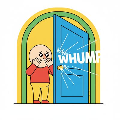 AI-generated image for SAT word shun