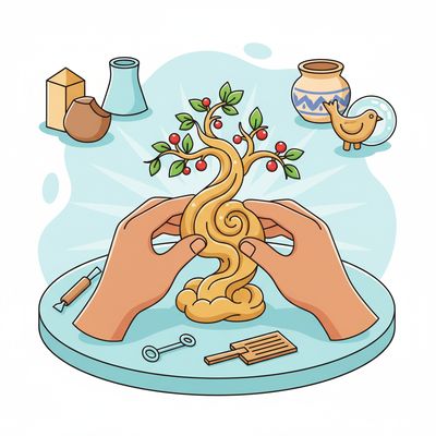 AI-generated image for SAT word simulate