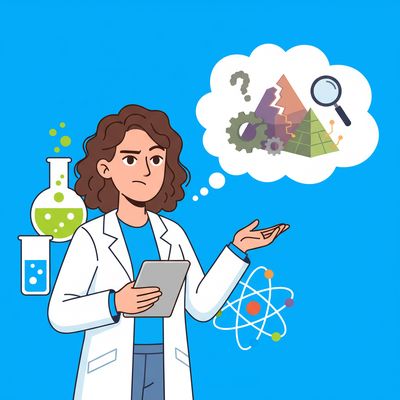 AI-generated image for SAT word skeptical