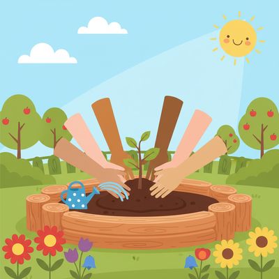 AI-generated image for SAT word spiteful