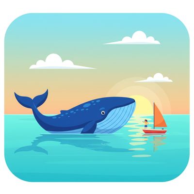 AI-generated image for SAT word splotch