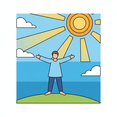 AI-generated image for SAT word spontaneous